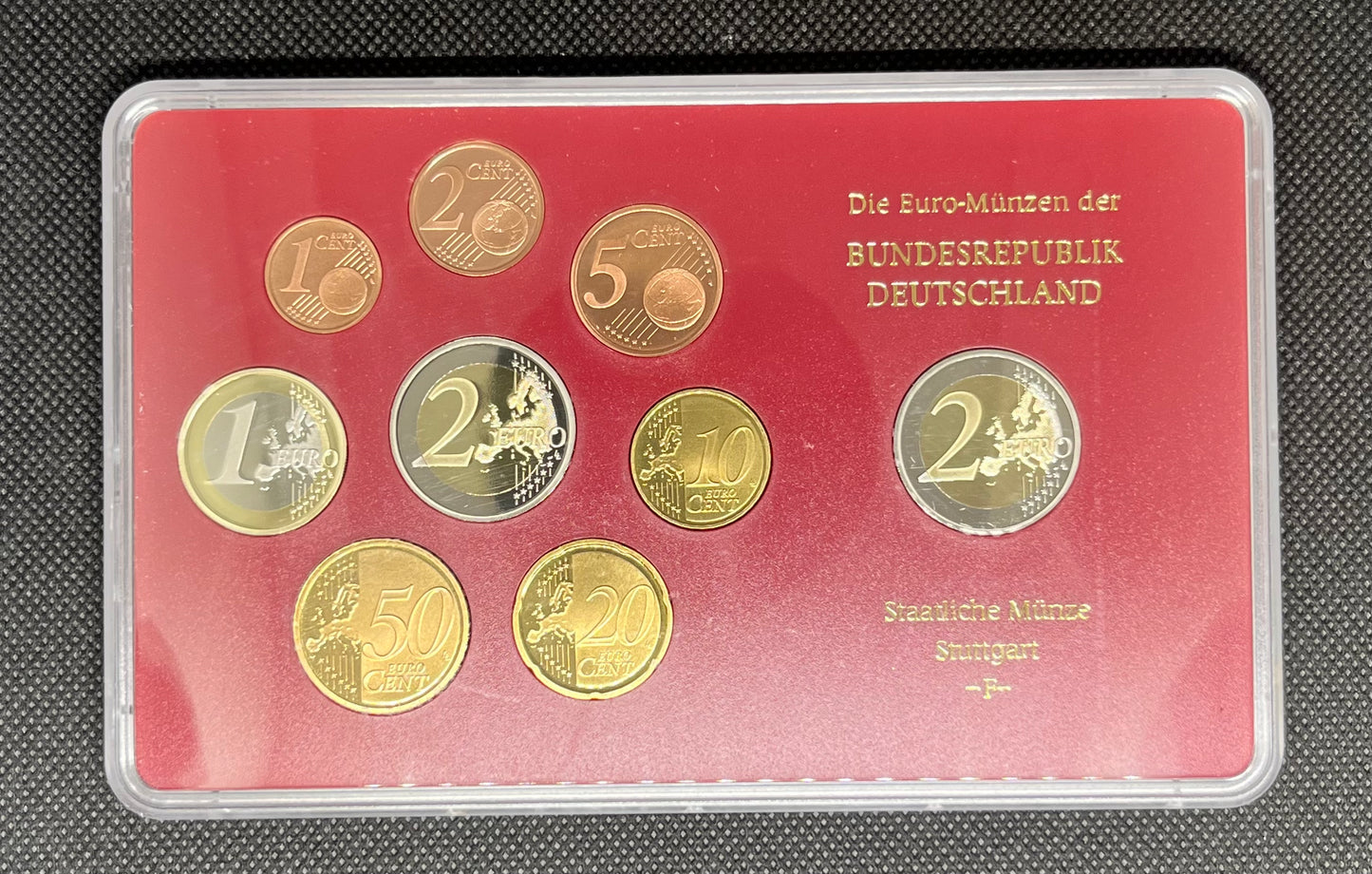 2009 Germany - 1c, 2c, 5c, 10c, 20c, 50c, €1, €2 - Euro Coin Set - Random Mint