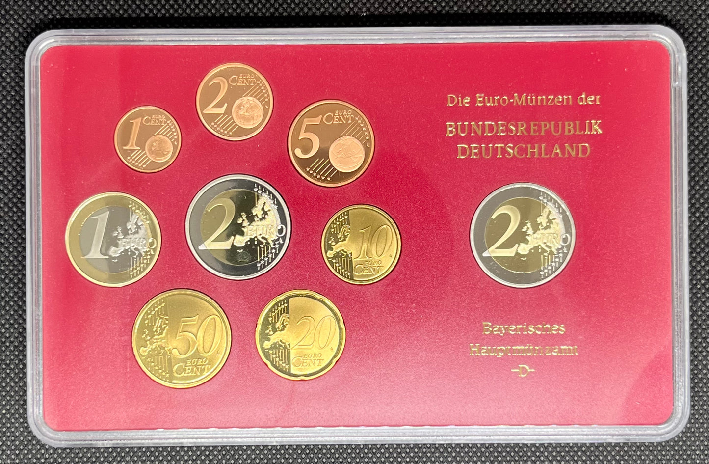 2014 Germany - 1c, 2c, 5c, 10c, 20c, 50c, €1, €2 - Euro Coin Set - Random Mint