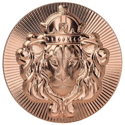 1 AVDP oz - Scottsdale Lion Stacker – Copper Round