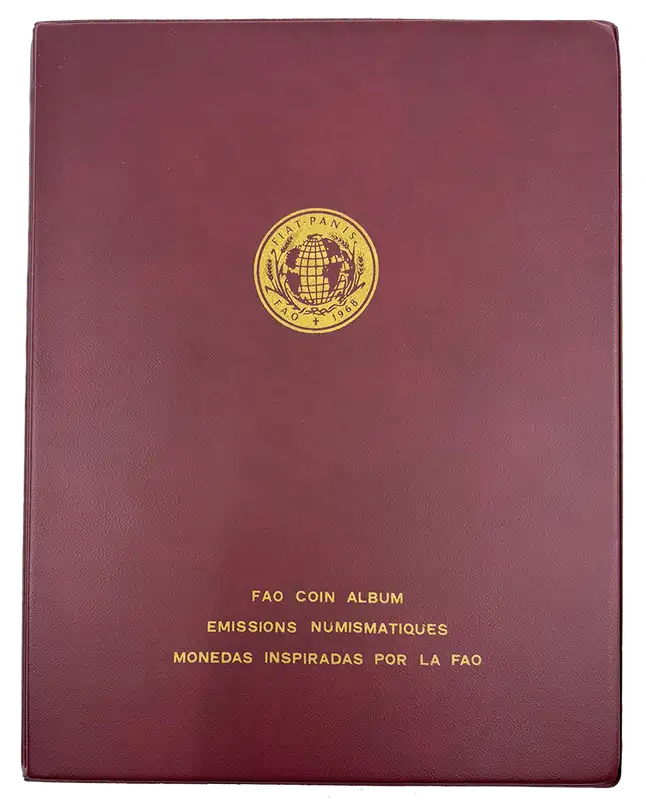 1960–1970 - FAO “Food for All” Coin Album – Emissions Numismatiques