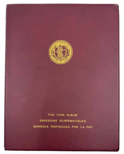 1960–1970 - FAO “Food for All” Coin Album – Emissions Numismatiques