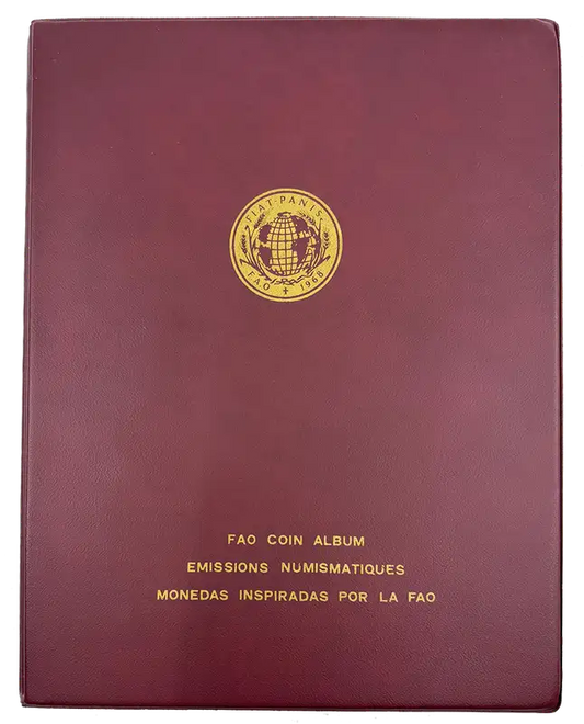 1960–1970 - FAO “Food for All” Coin Album – Emissions Numismatiques