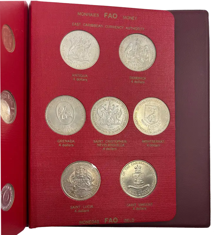 1960–1970 - FAO “Food for All” Coin Album – Emissions Numismatiques