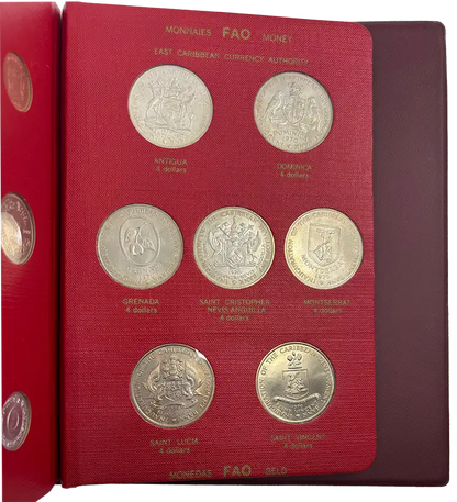 1960–1970 - FAO “Food for All” Coin Album – Emissions Numismatiques