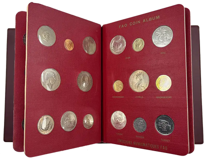 1960–1970 - FAO “Food for All” Coin Album – Emissions Numismatiques