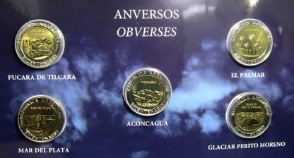 2010 Argentina - Bicentennial of the May Revolution – Blister Coin Set