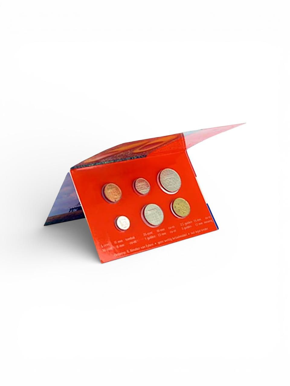 1999 Netherlands - 6 Coins - Miniature Coin Set