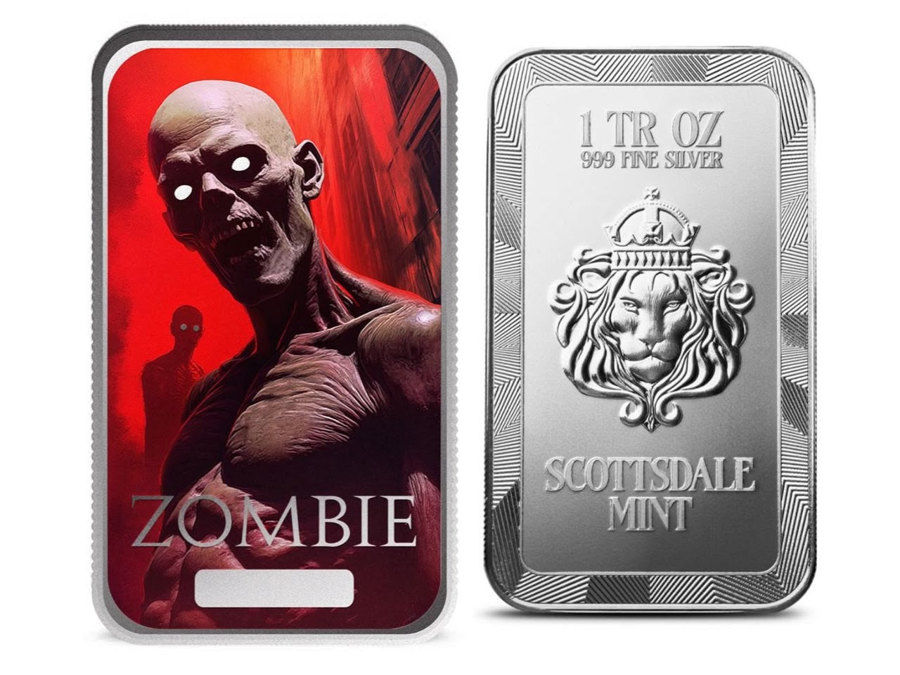 1 Oz Zombie - Scottsdale Monsters Series