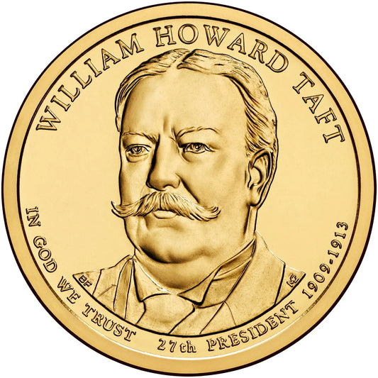 2013 USA -  Presidential Dollar Coin – William Howard Taft