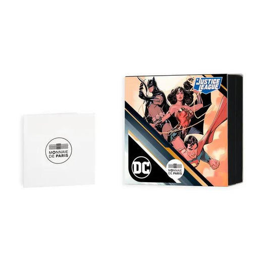 2025 France - DC Comics Series - Superman 90 Years Rectangular Color Coin in Original Paris Mint Pack image 1