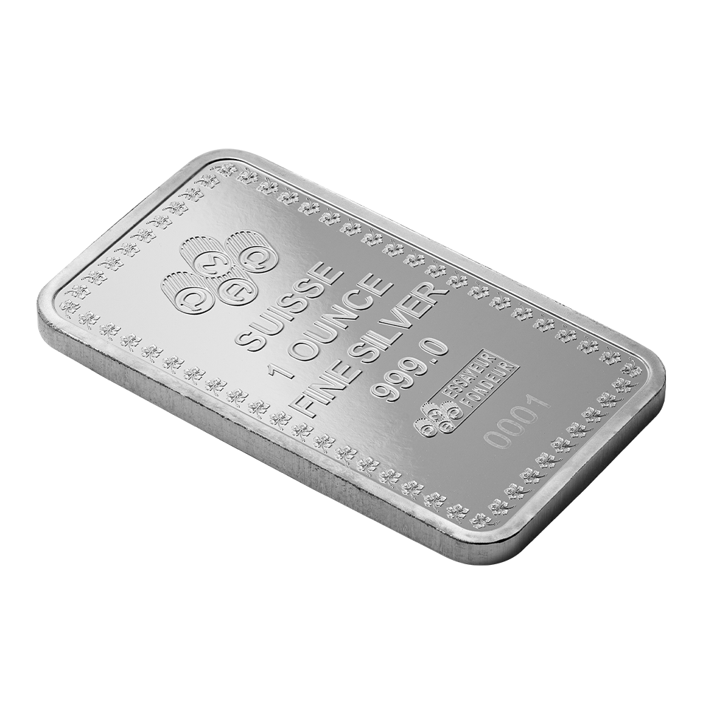 2024 PAMP - Diwali - Lakshmi &amp; Peacocks 1 Oz Pure Silver Bar image 4