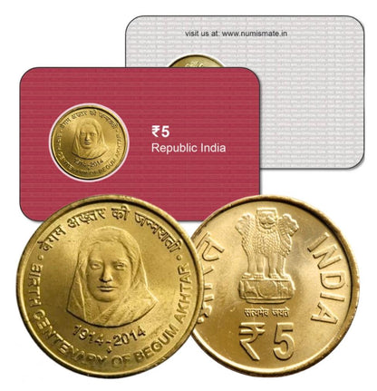 Rs.5 Commemorative Coin Cards - Set of 11