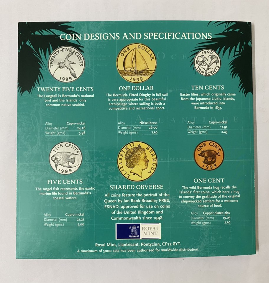 1999 Bermuda -  Bermuda Mint Set