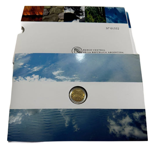 2010 Argentina – 5 x $1 - Bicentennial of the May Revolution – Blister Coin Set