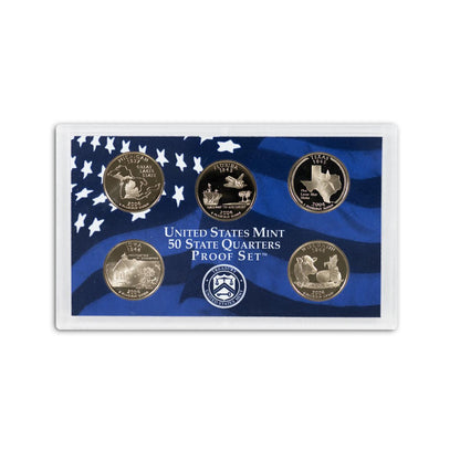2004 USA - 11 Coins Mint Proof Set