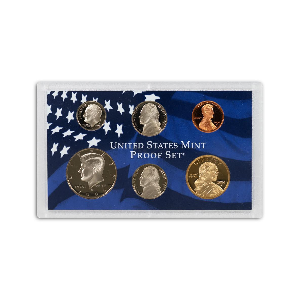 2004 USA - 11 Coins Mint Proof Set