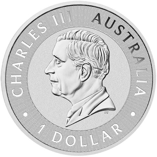 2025 Australian Kangaroo - 1 Oz Silver Bullion UNC Coin image 1
