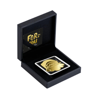 Chad - 2023 Santa Claus Shaped Commemorative Gold Coin in Original Mint Pack image 3