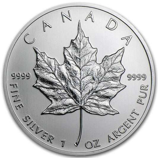 2013 Canada Maple Leaf - 1 Oz Silver Bullion UNC Coin image 0