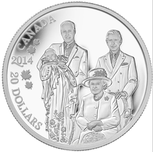 2014 Canada – 20 Dollars – Royal Generations