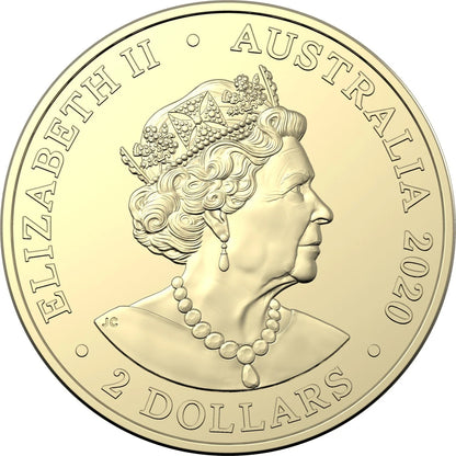 2020 - BRAVE Australia's Firefighters Colored Commemorative Coin in Original Royal Australian Mint Pack image 3