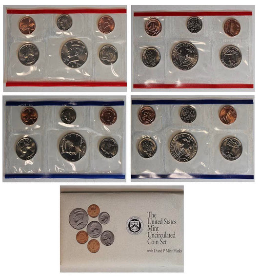 1992 United States – Denver & Philadelphia Mint Coin Set