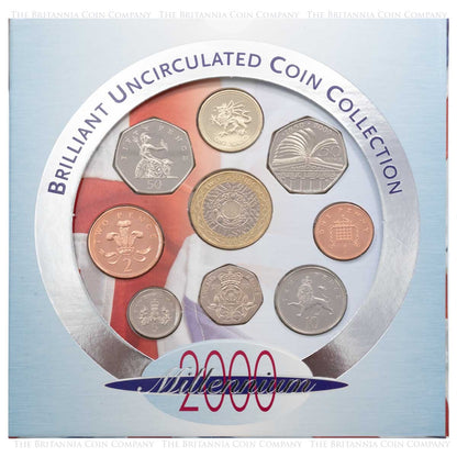2000 UK - Brilliant Uncirculated Coin Set