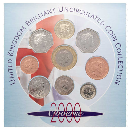 2000 UK - Brilliant Uncirculated Coin Set