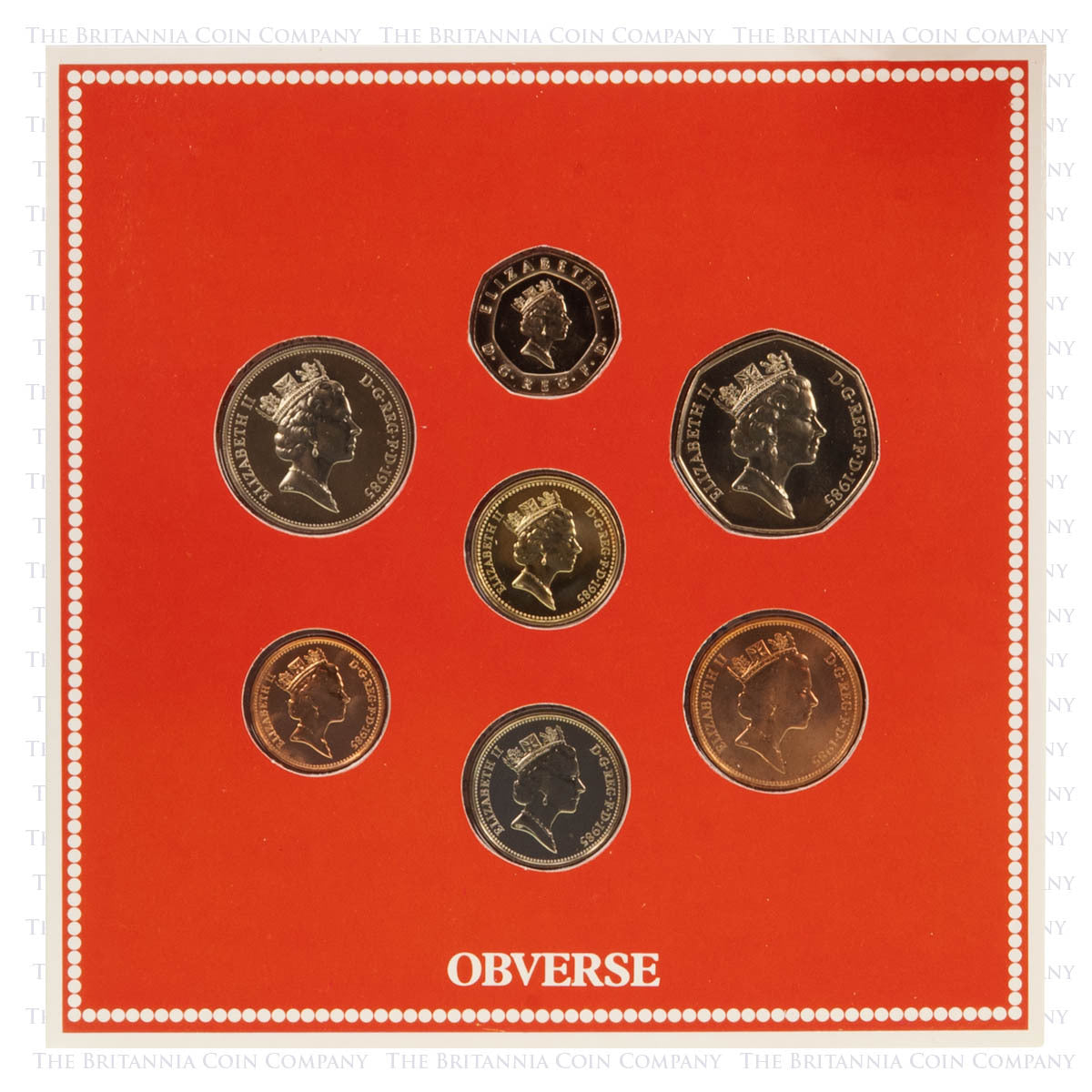 1985 UK - Brilliant Uncirculated Coin Set