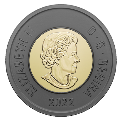 2022 Canada - Honouring Queen Elizabeth Colourized Coin Special Wrap Roll