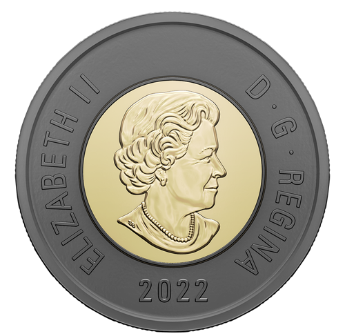 2022 Canada - Honouring Queen Elizabeth Colourized Coin Special Wrap Roll