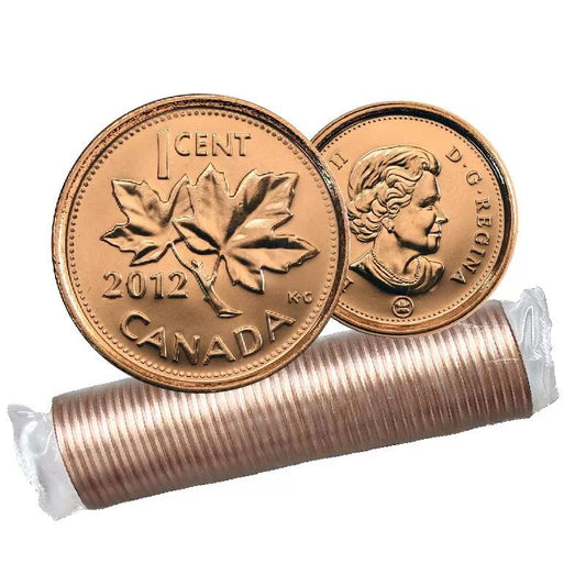 2012 Canada -  Farewell to the Penny – Non-Magnetic Roll