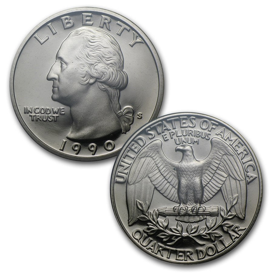 1990 U.S. Prestige Proof Set – Eisenhower Centennial Silver