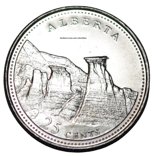 1992 Canada - 25 Cents - Province Series - Alberta