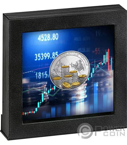 2022 Cameroon - INFLATION – Symbolic Gilded Design