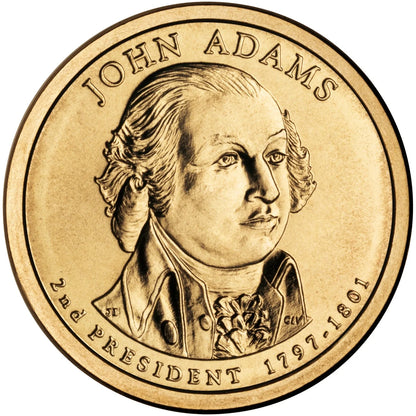 2007 USA -  Presidential Dollar Coin – John Adams
