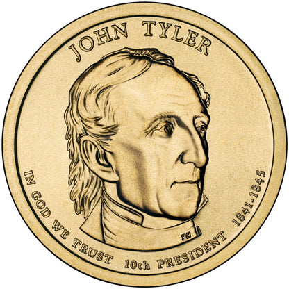 2009 USA -  Presidential Dollar Coin – John Tyler