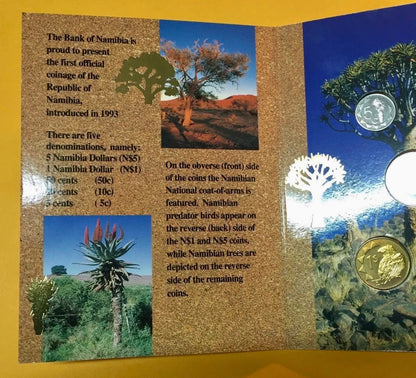 1993 Namibia – First Official Mint Set after Independence