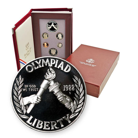 1988 U.S. Prestige Proof Set – Seoul Olympics Commemorative Silver