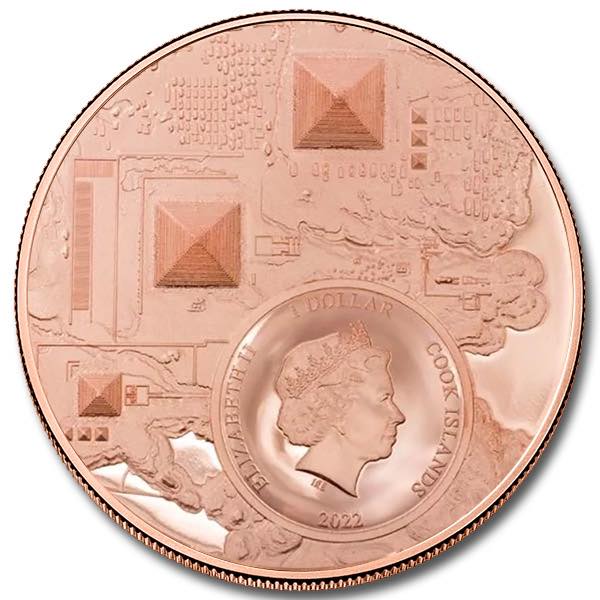 2022 Cook Islands - Legacy of the Pharaohs  (Copper)