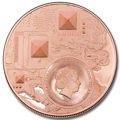 2022 Cook Islands - Legacy of the Pharaohs  (Copper)