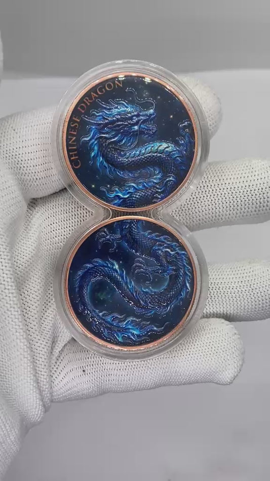 Chinese Dragon – Night Edition Infinity Copper Round Set