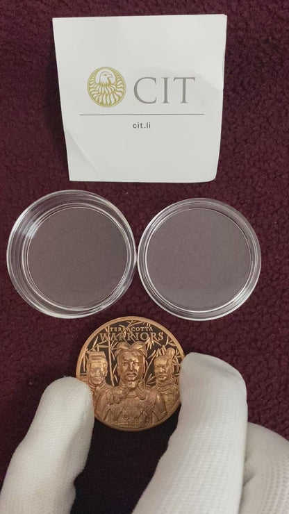 2021 Cook Islands - Terracotta Warriors (Copper)
