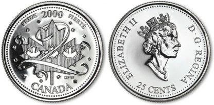 2000 Canada - 25 Cents - Millennium Quarters Series - Pride