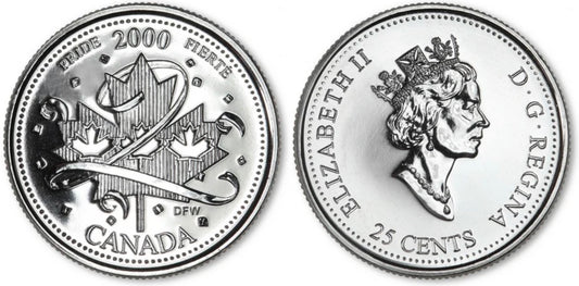 2000 Canada - 25 Cents - Millennium Quarters Series - Pride