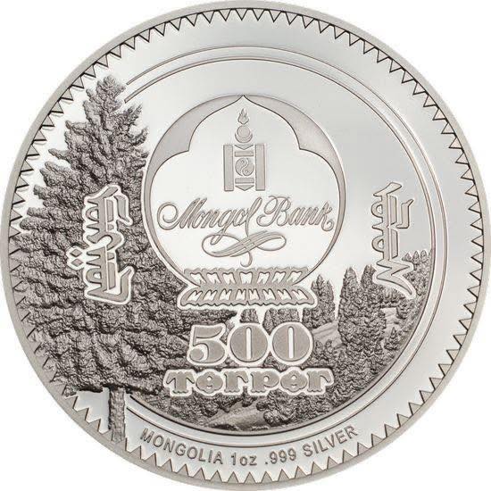 2019 Mongolia - Woodland Spirits – Rabbit – High Relief Collector’s Coin