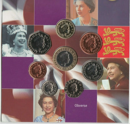 2002 UK - Brilliant Uncirculated Coin Set