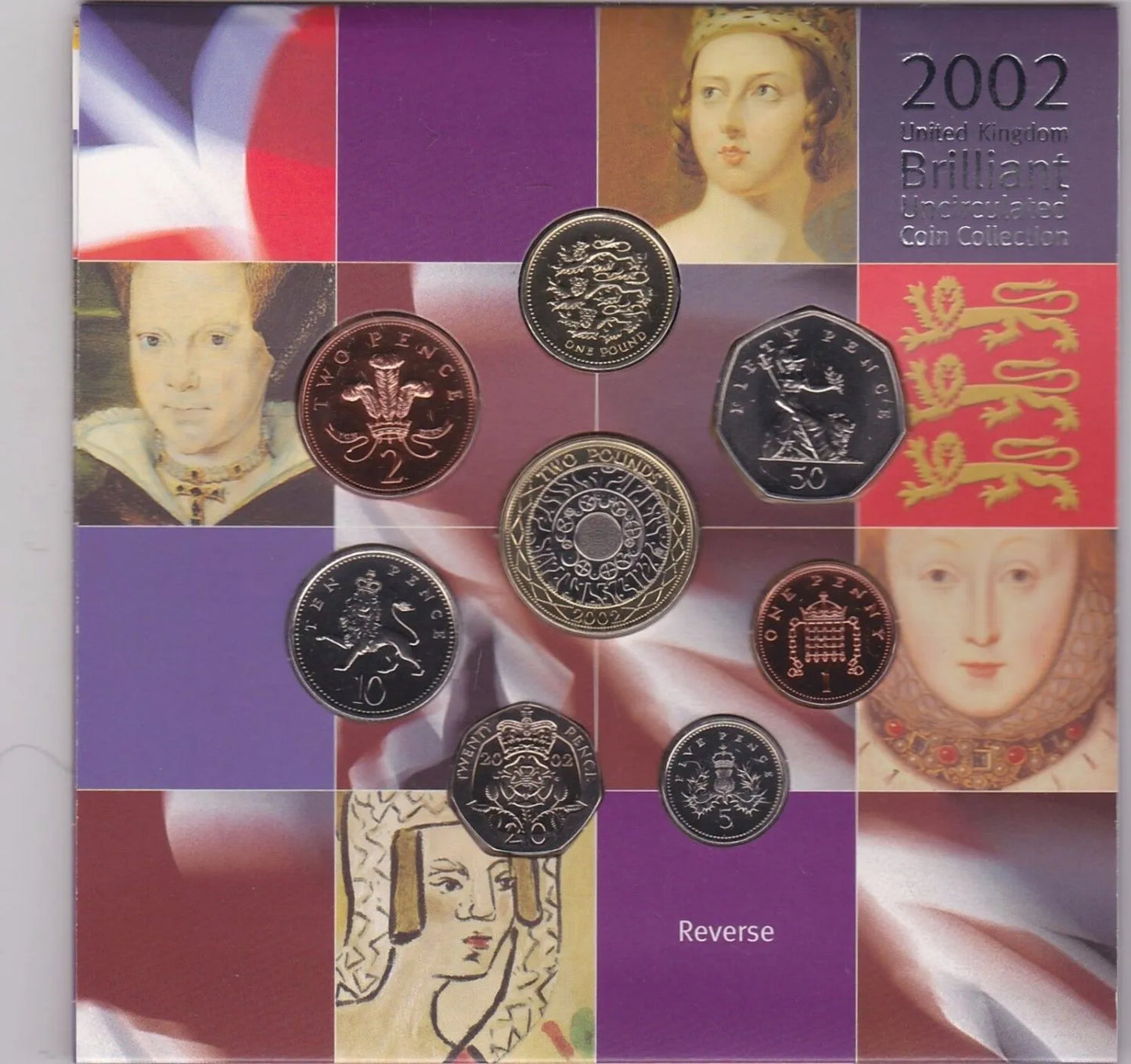 2002 UK - Brilliant Uncirculated Coin Set