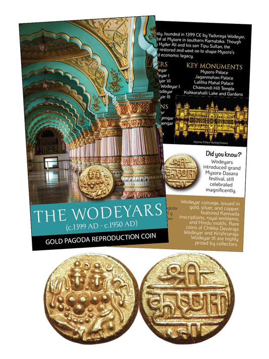 THE WODEYARS – GOLD PAGODA Reproduction Coin