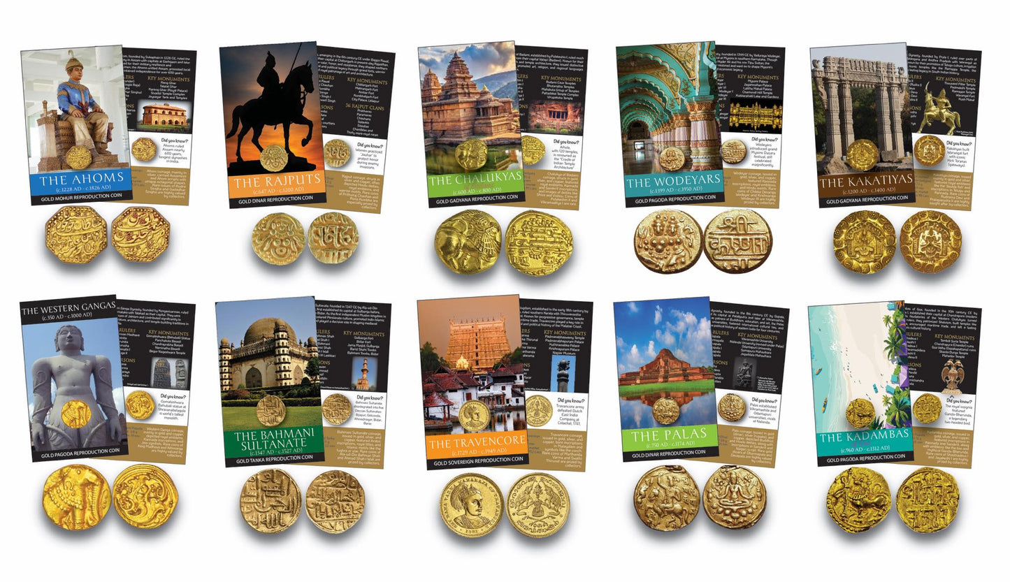 EMPIRES OF INDIA – 10 Dynasty Collector Set 2